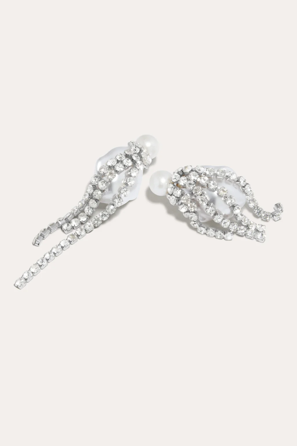 カツルミ　Pray Pearl and Rhinestone Earrings by Completedworks — Mrs Fray